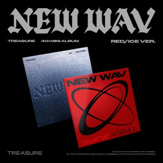 [PRE-ORDER] TREASURE 4th Mini Album [NEW WAV] (ICE Ver. / RED Ver.)