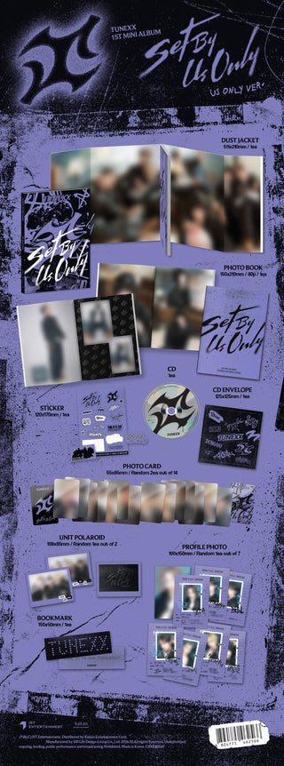 TUNEXX 1st Mini Album [SET BY US ONLY]