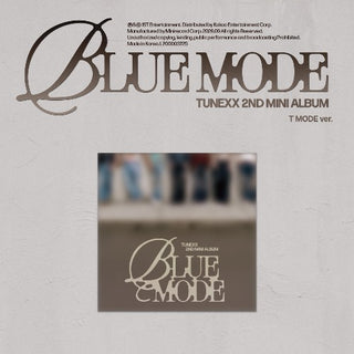 [PRE-ORDER] TUNEXX 2nd Mini Album [BLUE MODE] (T MODE Ver.)