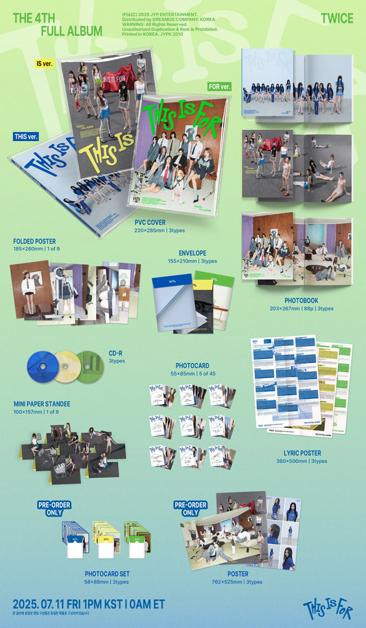 TWICE 4th Full Album [THIS IS FOR]