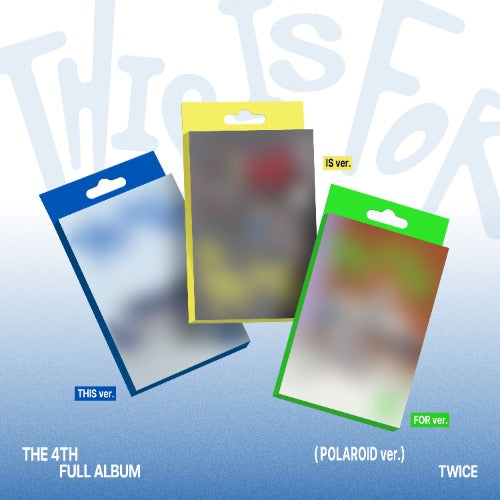 TWICE 4th Full Album [THIS IS FOR) (POLAROID Ver.)