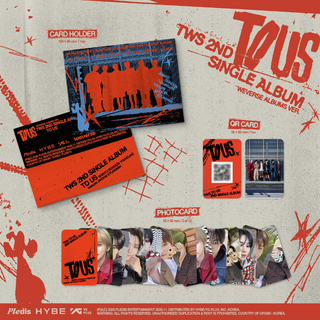 [PRE-ORDER] TWS 2nd Single Album [TO US] (Weverse Albums ver.)