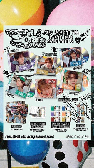 [PRE-ORDER] TWS [JP] 2nd Singe Album [SODA SODA] (Limited A Ver.)