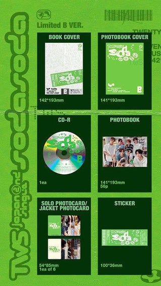 [PRE-ORDER] TWS [JP] 2nd Singe Album [SODA SODA] (Limited B Ver.)