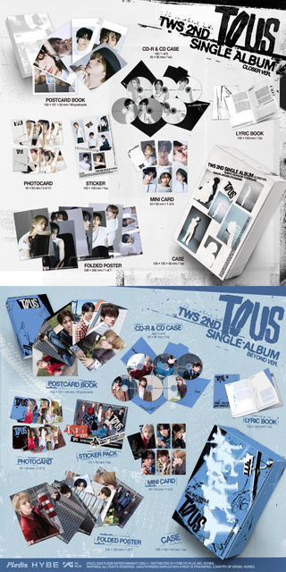 [PRE-ORDER] TWS 2nd Single Album [TO US] (Closer Ver./Beyond Ver.)