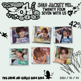 [PRE-ORDER] TWS [JP] 2nd Singe Album [SODA SODA] (Limited A Ver.)