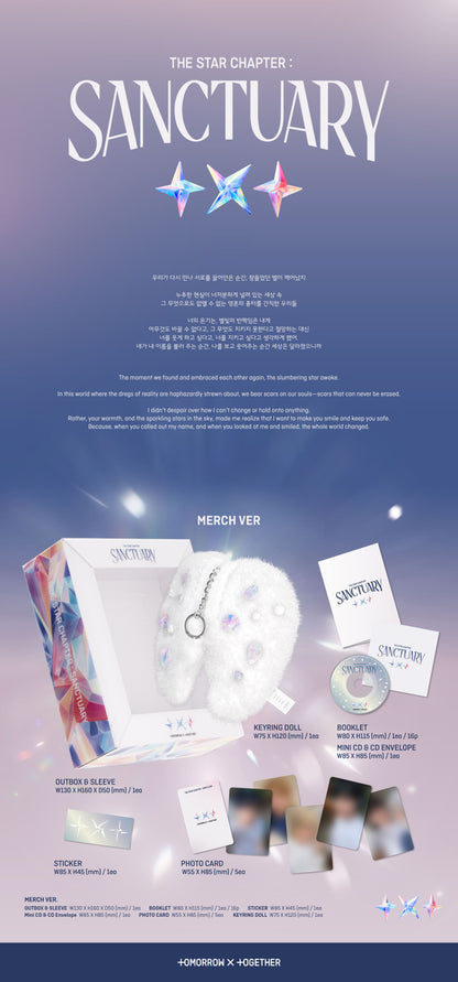 TOMORROW X TOGETHER 7th Mini Album [The Star Chapter : SANCTUARY] (Merch Ver.)