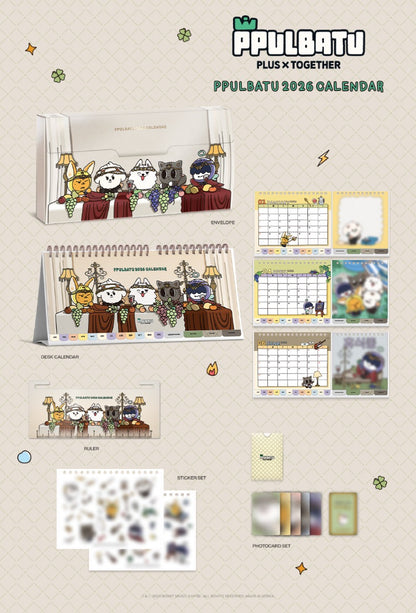 [PRE-ORDER] TOMORROW X TOGETHER PPULBATU 2026 CALENDAR