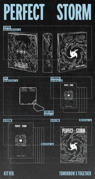[PRE-ORDER] TOMORROW X TOGETHER (TXT) 9th Mini Album [PERFECT STORM] (KiT Ver.)