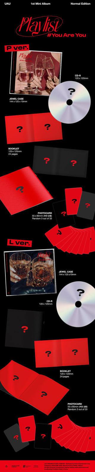 UAU 1st Mini Album [Playlist #You Are You]