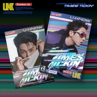 U-KNOW (TVXQ) 1st Single Album [Time's Tickin'] (Photobook Ver.)