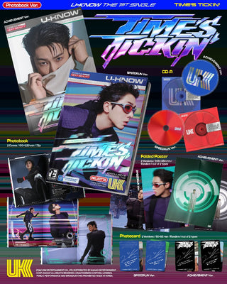 U-KNOW (TVXQ) 1st Single Album [Time's Tickin'] (Photobook Ver.)