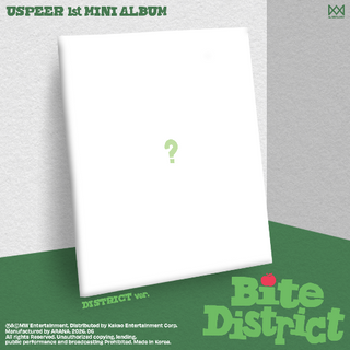 [PRE-ORDER] USPEER 1st Mini Album [BITE DISTRICT] (DISTRICT Ver.)