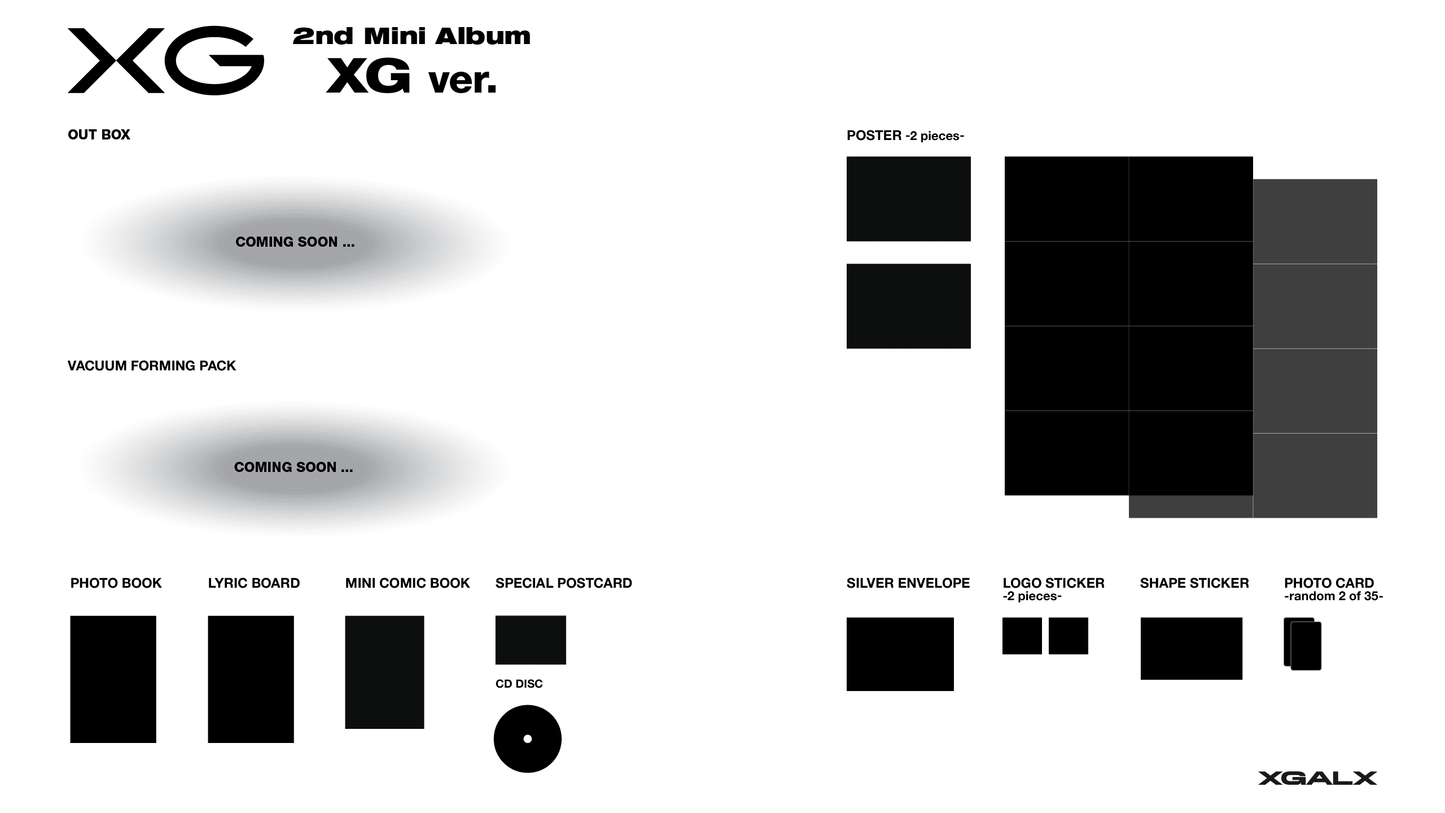 XG 2nd Mini Album (XG Ver.) [Title To Be Announced Soon]