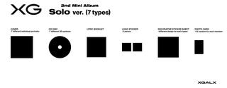 XG [JP] 2nd Mini Album [AWE] (SOLO Ver.)