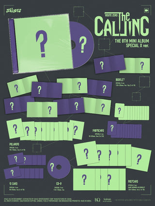 [PRE-ORDER] xikers 8TH MINI ALBUM [ROUTE ZERO : The CALLING] (SPECIAL X ver.)