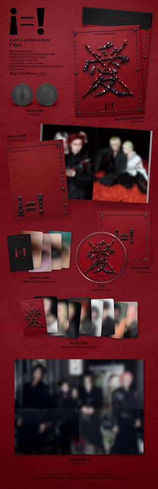[PRE-ORDER] XLOV 3rd Mini Album [i=!] (! Ver.)