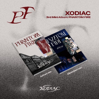 [PRE-ORDER] XODIAC 3rd Mini Album [PHANTOM FIRE] (Ashen Ver. / Obsidian Ver.)