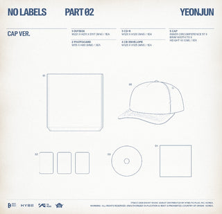 [PRE-ORDER] YEONJUN (TXT) 1st Mini Album [NO LABELS: PART 02] (Cap Ver.)