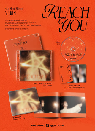 YERIN 4th Mini Album [REACH YOU] (Jewel Case Ver.)