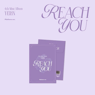YERIN 4th Mini Album [REACH YOU] (Platform Ver.)