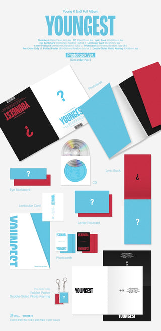 [PRE-ORDER] Young K (DAY6) 2nd Full Album [YOUNGEST] (Beyond Ver. / Grounded Ver.)
