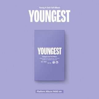 [PRE-ORDER] Young K (DAY6) 2nd Full Abum [YOUNGEST] (Platform Album FANS Ver.)