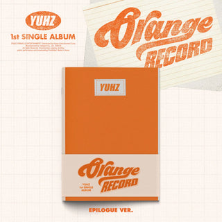 YUHZ 1st Single Album [Orange Record] (Kiwee Album)
