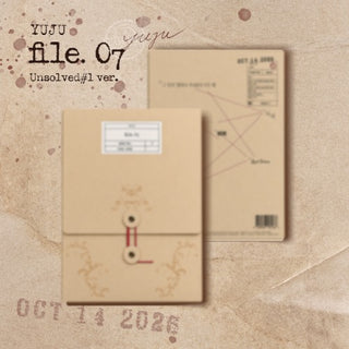 [PRE-ORDER] YUJU 4th Mini Album [file. 07] (Unsolved #01 Ver. / Unsolved #02 Ver.)