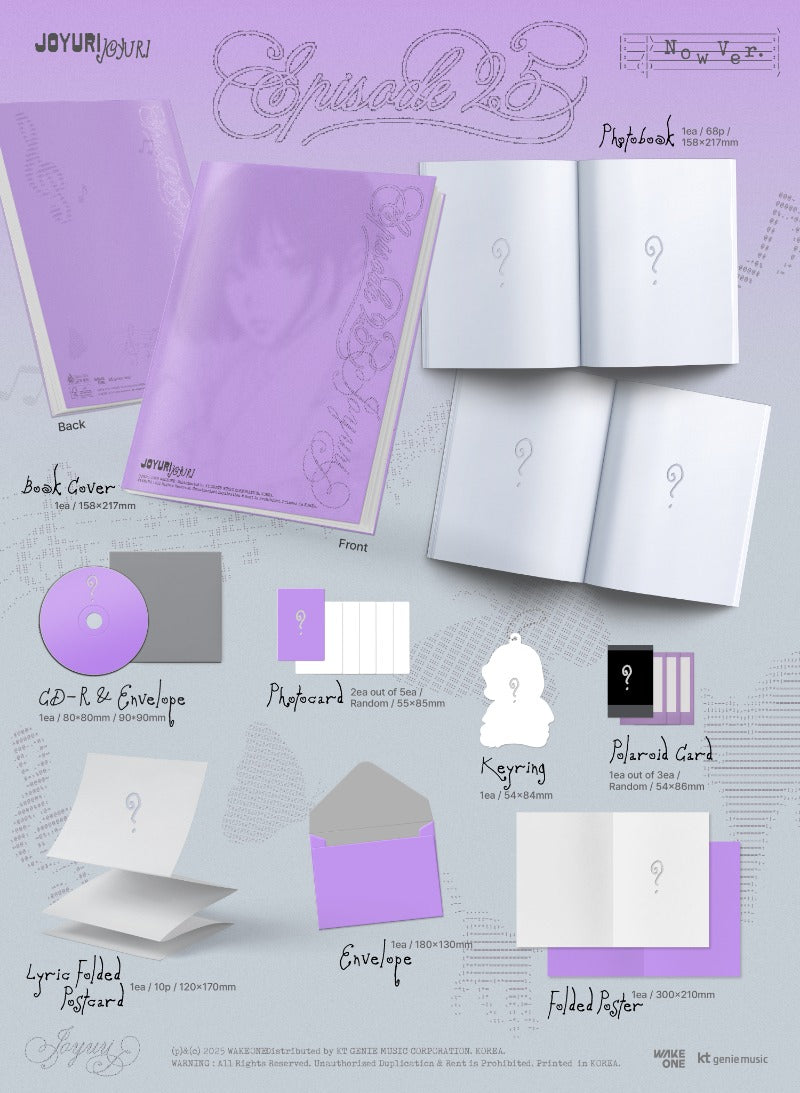 JO YURI 3rd Mini Album [Episode 25]