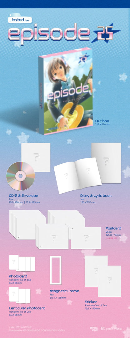 JO YURI 3rd Mini Album ['Episode 25' Episode: Moment] (Limited Edition)