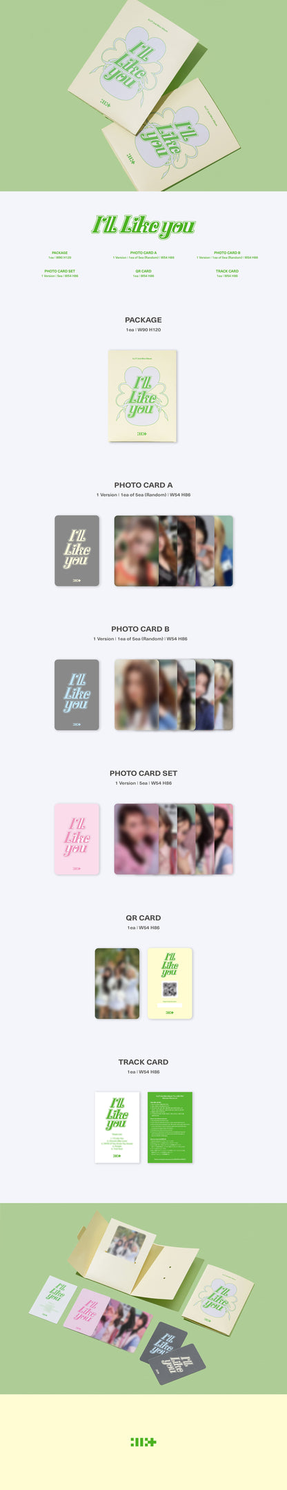 ILLIT 2nd Mini Album [I'LL LIKE YOU] (Weverse Albums Ver.)