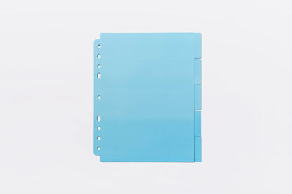 Custom A5 Binder Dividers - Sky Blue