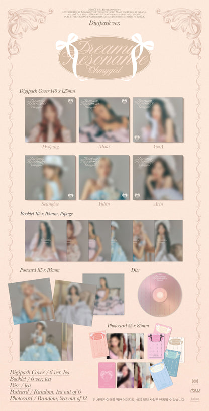 OH MY GIRL 10th Mini Album [Dreamy Resonance] (Digipack Ver.)