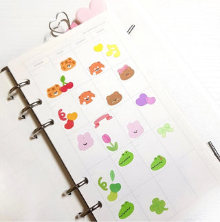 Animal Expressions Sticker Sheet