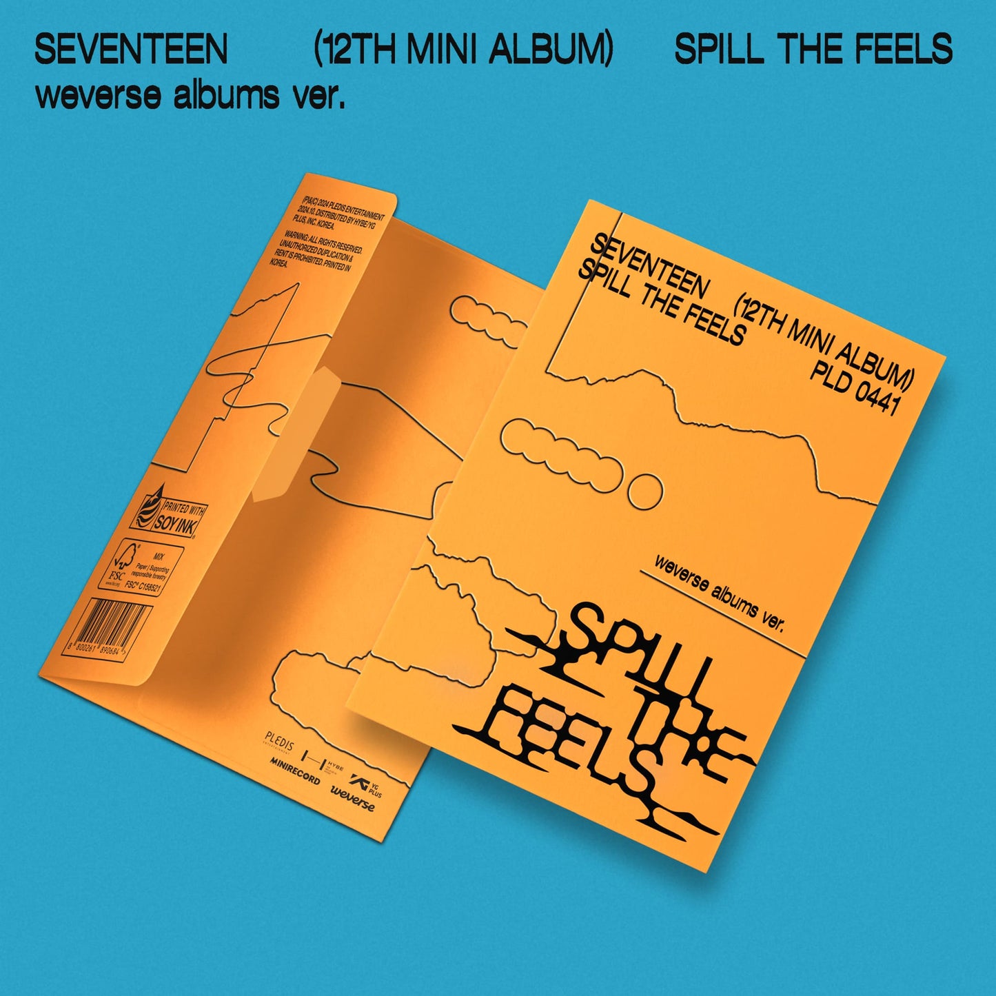 SEVENTEEN 12th Mini Album [SPILL THE FEELS] (Weverse Albums Ver.)