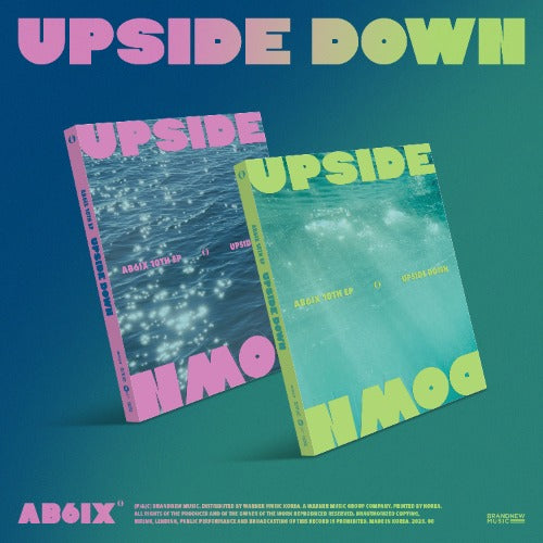 AB6IX 10th EP Album [UNSIDE DOWN] (Photobook Ver.)