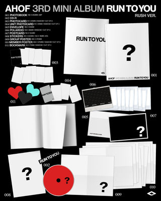 [PRE-ORDER] AHOF 3rd Mini Album [RUN TO YOU] (PHOTOBOOK Ver.)