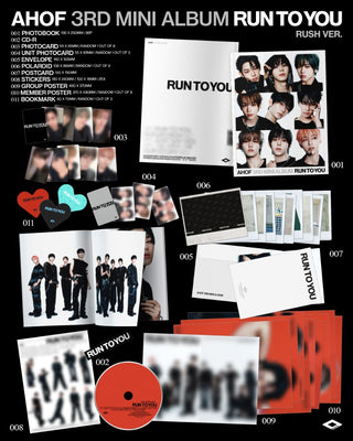 [PRE-ORDER] AHOF 3rd Mini Album [RUN TO YOU] (PHOTOBOOK Ver.)