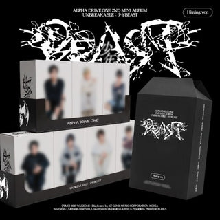 [PRE-ORDER] ALPHA DRIVE ONE 2nd Mini Album [UNBREAKABLE : 少年 BESAT] (Hissing Ver.)