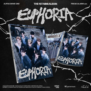 ALPHA DRIVE ONE 1st Mini Album [EUPHORIA] (FREAK ALARM Ver.)