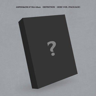[PRE-ORDER] AMPERS&ONE 4th Mini Album [DEFINITION] (HERE Ver.)