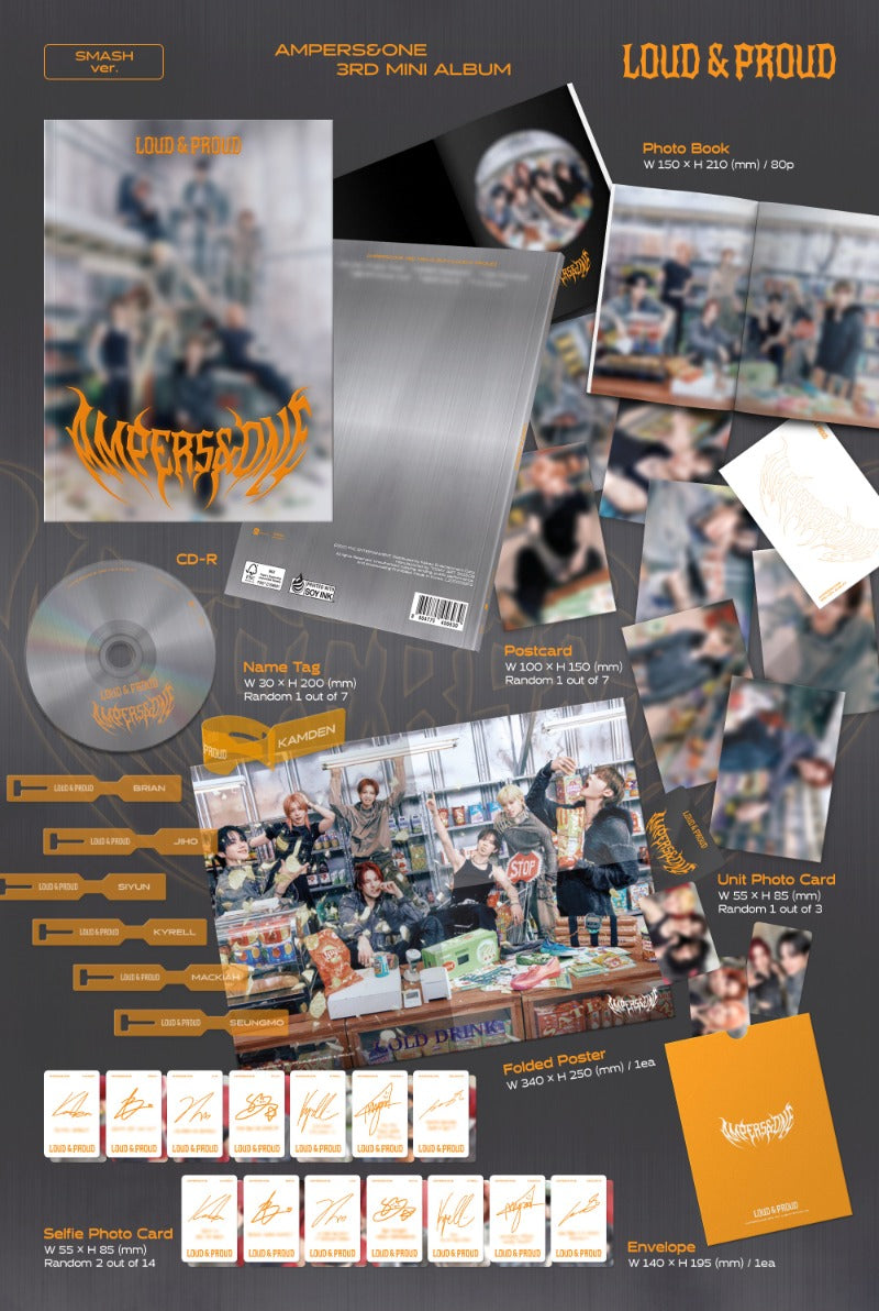 AMPERS&ONE 3rd Mini Album [LOUD & PROUD] (Photobook Ver.)