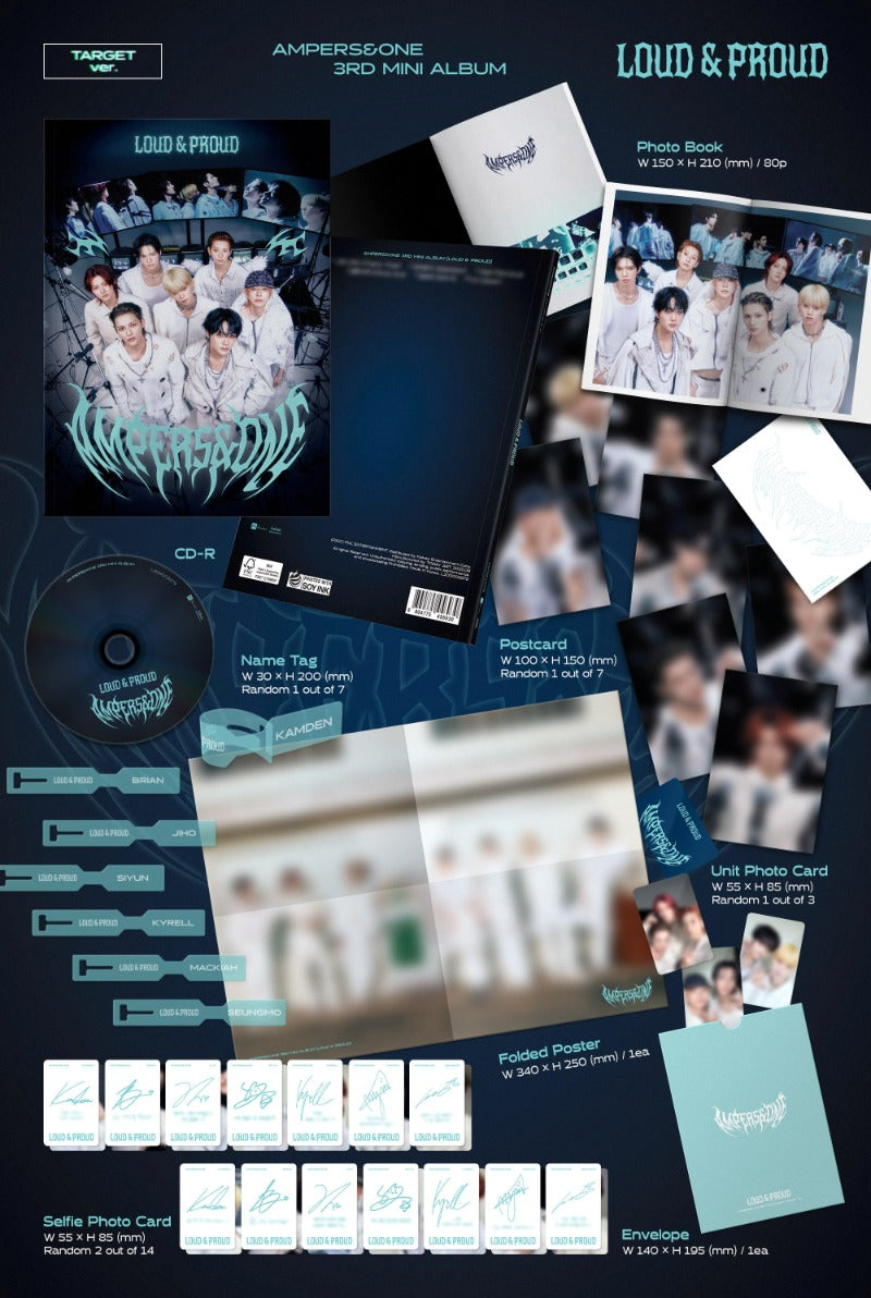 AMPERS&ONE 3rd Mini Album [LOUD & PROUD] (Photobook Ver.)