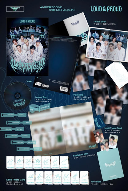 AMPERS&ONE 3rd Mini Album [LOUD & PROUD] (Photobook Ver.)