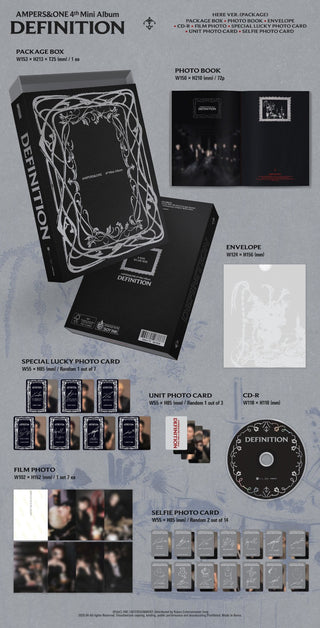 AMPERS&ONE 4th Mini Album [DEFINITION] (HERE Ver.)