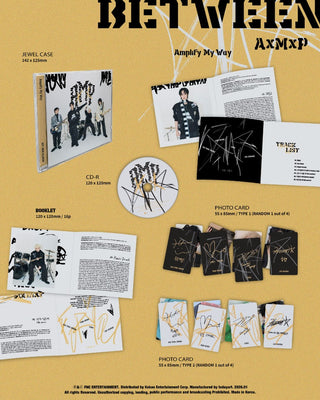 AxMxP 1st Mini Album [Amplify My Way] (BETWEEN Ver.)