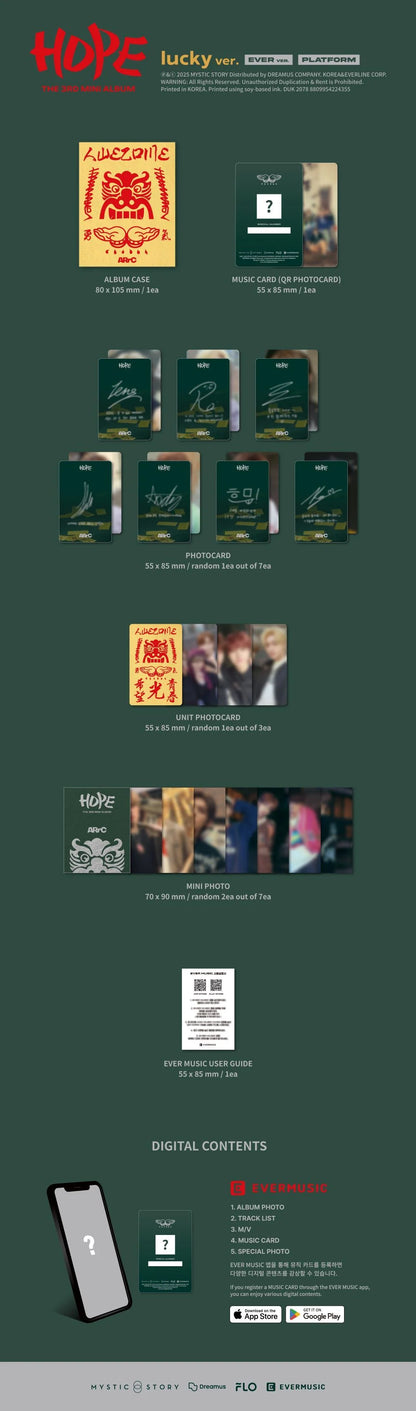 ARrC 3rd Mini Album [HOPE] (EVER Ver.)