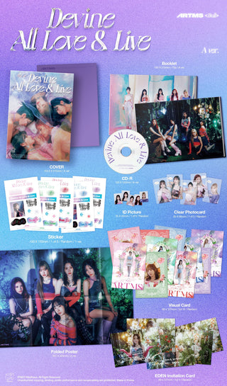 ARTMS 1st Full Album [DALL] (A Ver. / B Ver.)