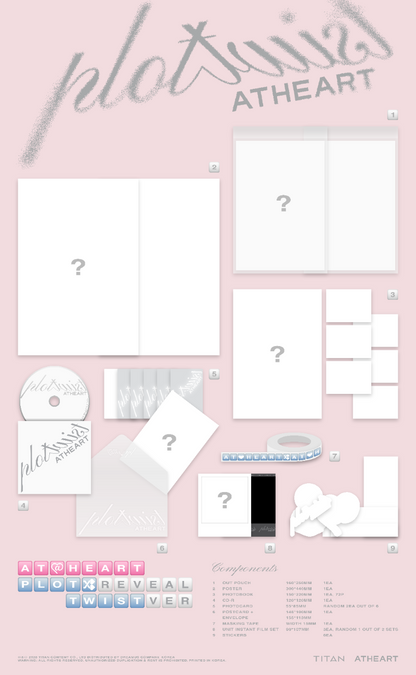 AtHeart 1st EP [Plot Twist] (Reveal Ver.)
